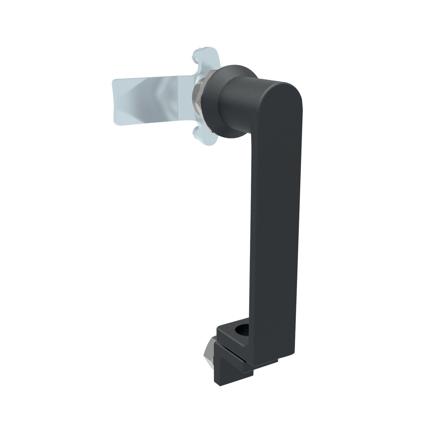 Product A2528, Cam Lock - Flexi-System L-handle - padlockable - zinc / 