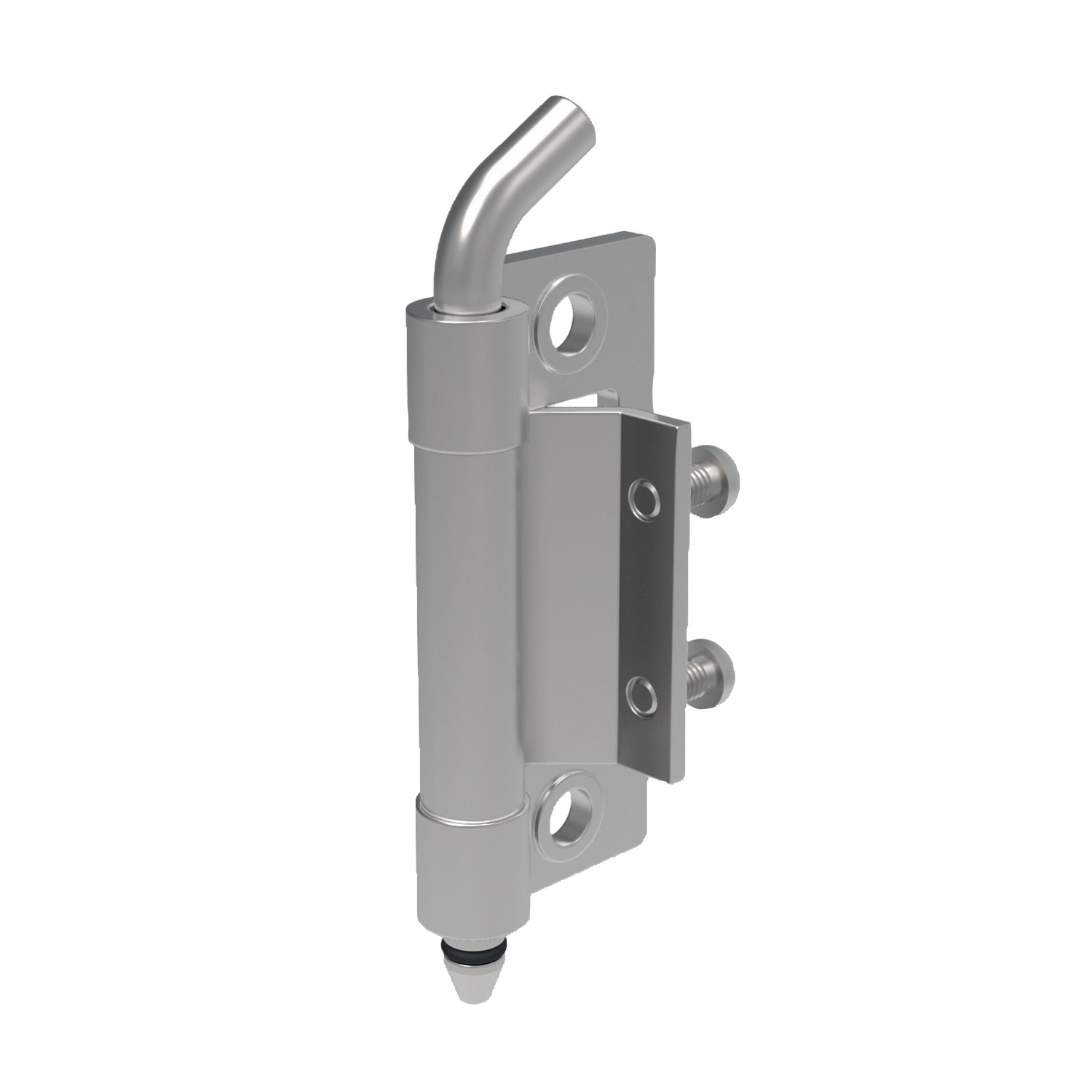 Product S2104, Concealed Pivot Hinges - Lift Off 20 mm door return - weld or stud - steel / 
