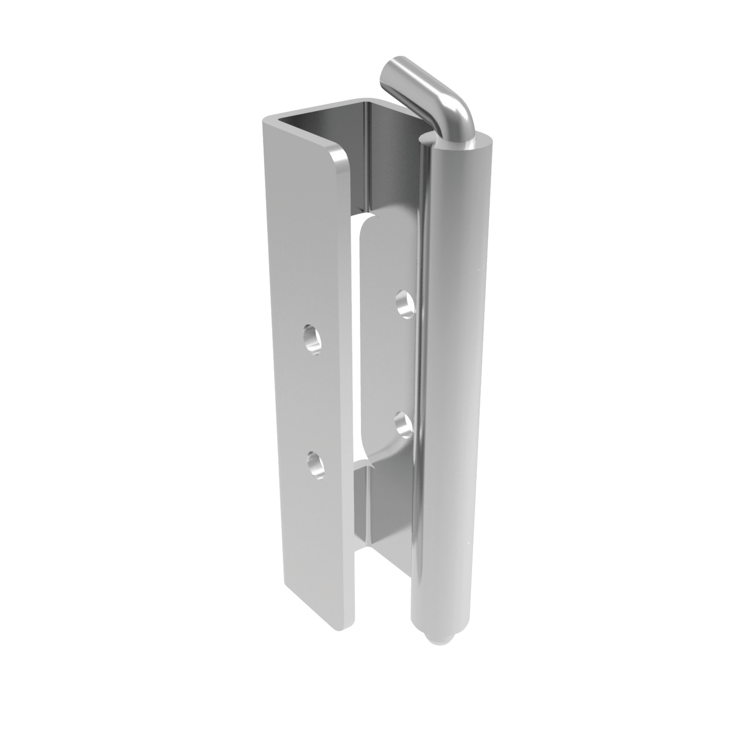 Product S2156, Concealed Pivot Hinges - Lift Off 23mm door return - weld and locking screw - stainless steel / 