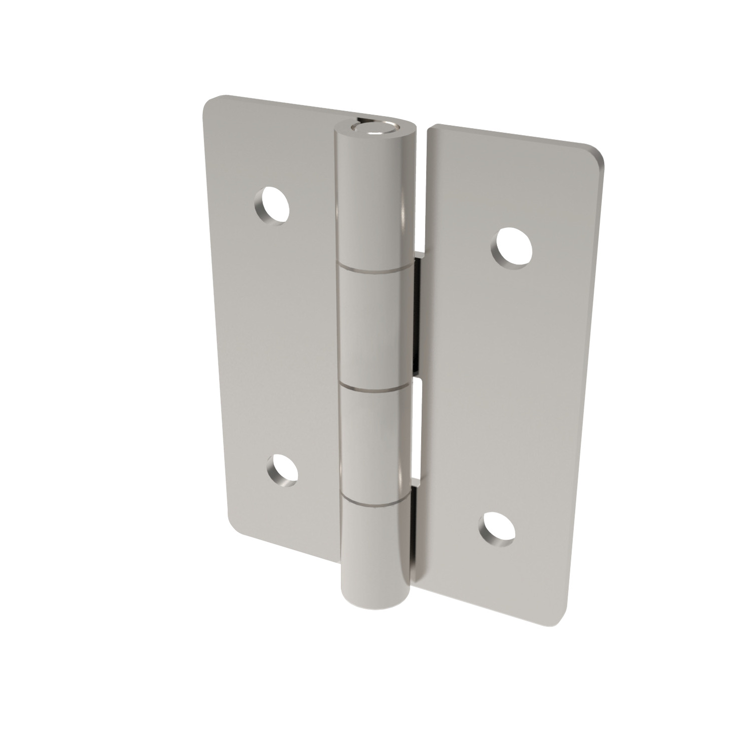 Product S0741, Surface Mount - Leaf Hinges screw mount - stainless steel / 