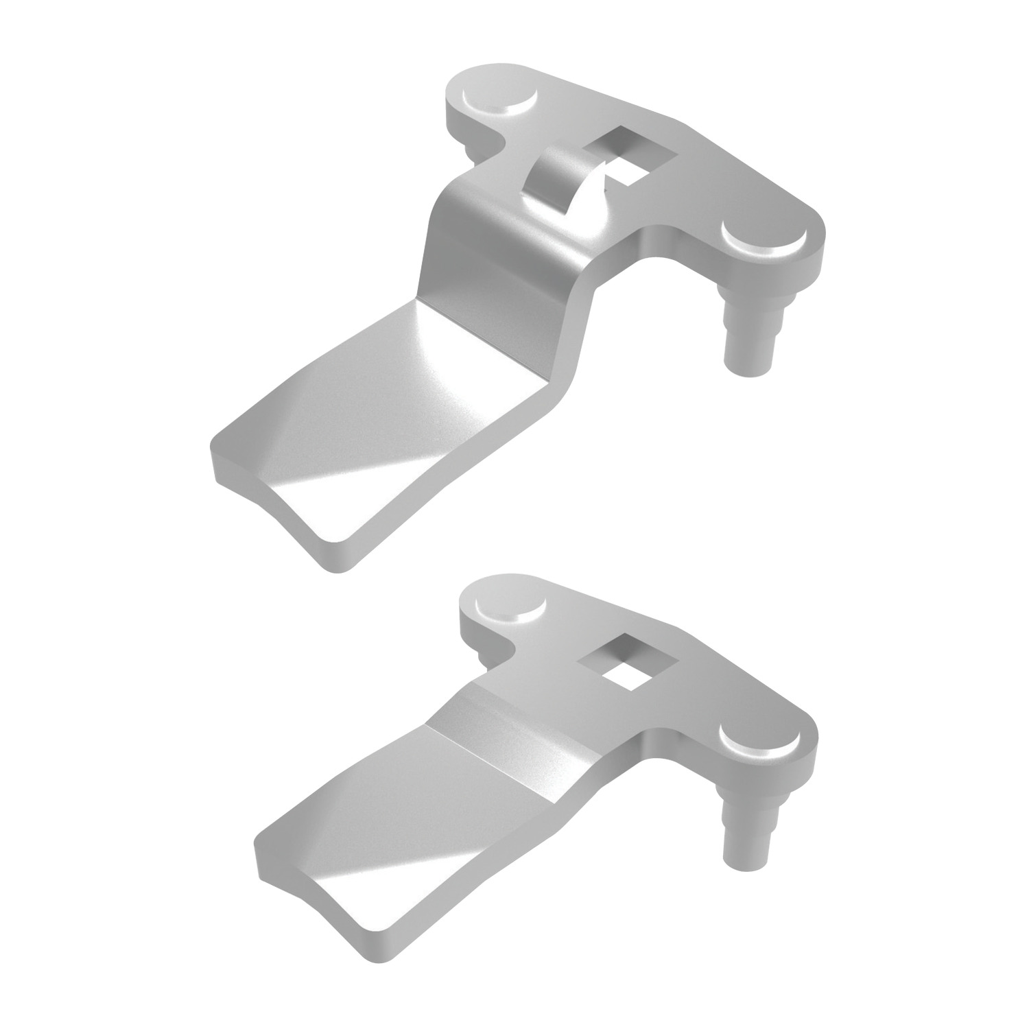 Product A0240, Two Point Cams - Flexi-System for 3-point latching of cam latches and locks - zinc / 